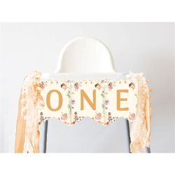 fairy first high chair banner my fairy first highchair bunting enchanted forest 1st birthday party girl fairy birthday d