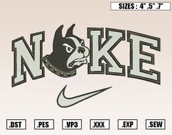 Nike Wofford Terriers Embroidery Designs, NCAA Embroidery Design File Instant Download
