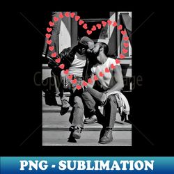 Happy Valentines Love Vintage Queer Love Photo Design - Modern Sublimation PNG File - Capture Imagination with Every Detail