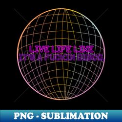 Disco - PNG Transparent Sublimation Design - Spice Up Your Sublimation Projects