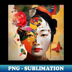 Surreal Asian - Professional Sublimation Digital Download - Vibrant and Eye-Catching Typography