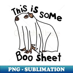 Halloween Capybara This is Some Boo Sheet - Instant Sublimation Digital Download - Spice Up Your Sublimation Projects