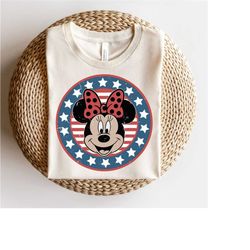 4th of July Minnie PNG, Mouse Sublimation, Fourth of July Sublimation, Independence Day Png, America PNG Sublimation, Su
