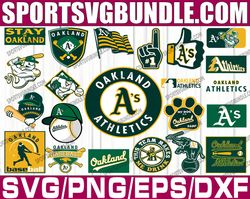Bundle 22 Files Oakland Athletics Baseball Team svg, Oakland Athletics Svg, MLB Team  svg, MLB Svg, Png, Dxf, Eps, Jpg