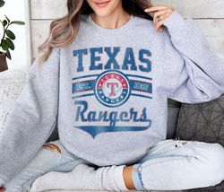texas baseball sweatshirt, ranger baseball shirt, vintage baseball fan gift, texa baseball tee, texa ranger t-shirt, gam