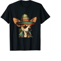Cute Mexican Chihuahua Hat Cinco De Mayo Dog Lover PNG