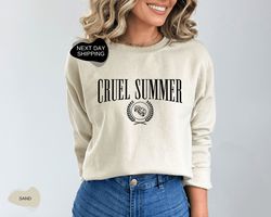 Cruel Summer Sweatshirt, Cruel Summer, ERAS 2023, ERAS Outfit, Taylor Swift Lover Album, ERAS, Midnigh Taylor Swift Swea
