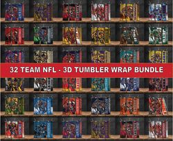 Bundle NFL Logo Tumbler Wrap, NFL Logo,Nfl Logo Team,Nfl Png,Nfl Tumbler,Nfl Sports,NFL, Nfl Design 05