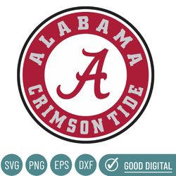 Alabama Crimson Tide Svg, Alabama Svg, Alabama Png, Roll Tide Svg, Alabama Football Svg, Alabama State Svg, Crimson Tide