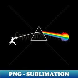 Rock And Roll Super Saiyan Album Art Parody Dark Side Of The Moon Rock Band - PNG Transparent Digital Download File for Sublimation - Boost Your Success with this Inspirational PNG Download