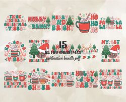 15 Retro Christmas Png, Christian Christmas Svg, Christmas Design, Christmas Shirt, Christmas 116