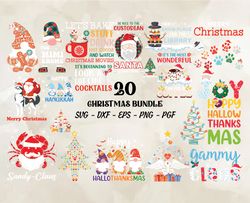 20 Christmas Bundle Png, Christian Christmas Svg, Christmas Design, Christmas Shirt, Christmas 133