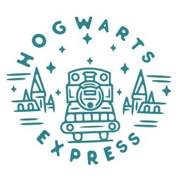 Hogwarts Family Express Universal Vacation SVG