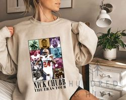 Nick Chubb The Era Tour T-Shirt, American Football Shirt, Gift For Football Fan