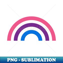 Bi Pride Rainbow - Trendy Sublimation Digital Download - Bring Your Designs to Life
