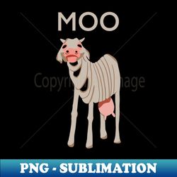 Milky White - Moo - Exclusive PNG Sublimation Download - Revolutionize Your Designs