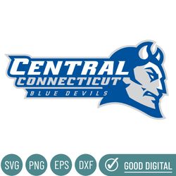 Central Connecticut Blue Devils Svg, Blue Devils Svg, Football Team Svg, Basketball, Collage, Game Day, Football Mom