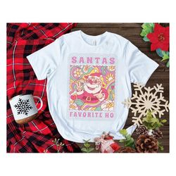 Retro Christmas Santa Shirt, Retro Santa Shirt, Gift For Christmas, Retro Christmas Shirt, Christmas Shirt For Women, Sa