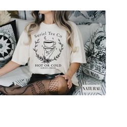 Suriel Tea Co Shirt, Acotar Shirt, Bookish Shirt, SJM Library Sweatshirt, A Court of Thorns and Roses Shirt, Velaris Shi