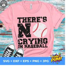 there's no crying in baseball svg, file baseball svg, no crying svg, non crying distressed, baseball grunge