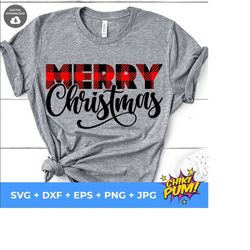 Merry christmas SVG, Christmas SVG, Plaid Christmas SVG, Christmas Pajama cricut svg