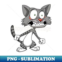 Angry Cat - Digital Sublimation Download File - Bold & Eye-catching