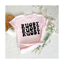 Rugby Svg, Rugby Lover Svg, Rugby Vibes Svg, Rugby Fan Svg, Rugby Mom Svg, Sport T-Shirt Svg, Love Sport Svg, Wavy Stacked Svg