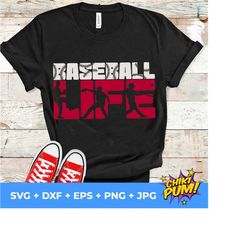 Baseball Life SVG, Baseball Mom svg, Baseball Dad svg, Baseball shirt svg, Love Baseball svg for cricut, Instant Download