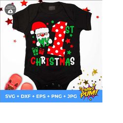 my first christmas svg, baby first christmas svg, newborn 1st christmas, baby first xmas svg, my 1st christmas svg, 1st christmas cut files