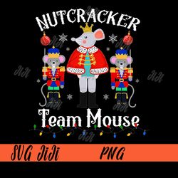 Nutcracker Team Mouse PNG, Nutcracker Christmas PNG