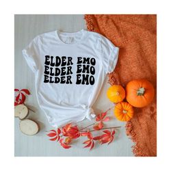 Elder Emo Svg, Emo Night Svg, Elder Svg, Emo Svg, Millenial Svg, Emo Girl T-Shirts Svg, Not a Phase Svg, Sad Girls Svg, Wavy Stacked Svg