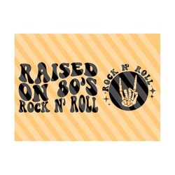 raised on 80s rock n’ roll svg, 80's svg, 1980s design, retro 80s svg, funny svg, 80's shirt svg, 80s lover svg, 80s kid svg, 80s birthday