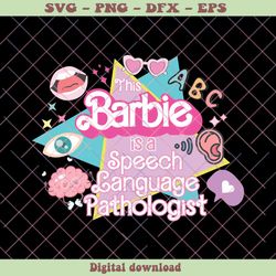 This Barb Is A Speech Language Pathologist SVG Download