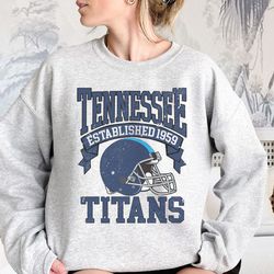 Vintage Tennessee Football Sweatshirt  Vintage Style Tennessee Football Crewneck Sweatshirt  Retro Tennessee Sweatshirt