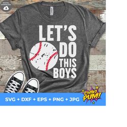 Baseball Svg, Lets Do This Boys Svg, Baseball Shirt Svg, Grunge Distressed Svg, Baseball Mom Svg, Baseball Laces Svg Cut Files for Cricut