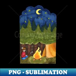 Campfire - Modern Sublimation PNG File - Fashionable and Fearless