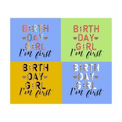 First Birthday Girl Png, Birthday Leopard Png, Cheetah Print Pattern Png, 1st Birthday Png, Birthday Tshirt Png, For , Dxf Eps Png