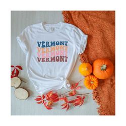 Vermont Life State Svg, Vermont State Svg, Love Vermont Svg, Usa State Svg, Travel States Tourist Svg, America Family Vacation, Wavy Stacked