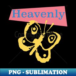 Heavenly Indiepop - Instant PNG Sublimation Download - Perfect for Personalization
