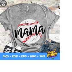 Baseball Mama Svg, Baseball Svg, Baseball Shirt, Grunge Distressed Svg Cut Files for Cricut & Silhouette, Png