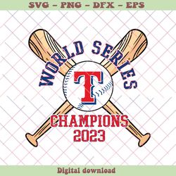 Texas World Series Champions 2023 SVG File For Cricut