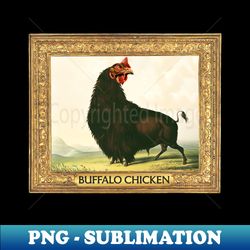 Buffalo Chicken - Sublimation-Ready PNG File - Boost Your Success with this Inspirational PNG Download