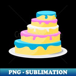 Cake Pride - Stylish Sublimation Digital Download - Bring Your Designs to Life