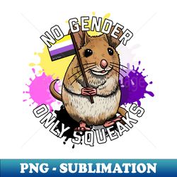 No Gender Only Squeaks - Decorative Sublimation PNG File - Perfect for Sublimation Art