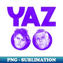 Yazoo  80s Synth Pop Fan Art - Elegant Sublimation PNG Download - Vibrant and Eye-Catching Typography