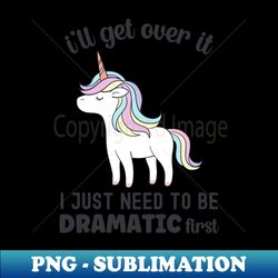 Unicorn - Instant PNG Sublimation Download - Enhance Your Apparel with Stunning Detail