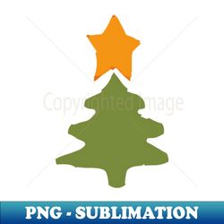 Abstract Christmas Tree - PNG Transparent Sublimation File - Boost Your Success with this Inspirational PNG Download