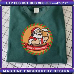 Santa Claus Patch Embroidery, Christmas Embroidery Designs, Santa Claus Embroidery, Merry Christmas, Christmas 2022 Embroidery