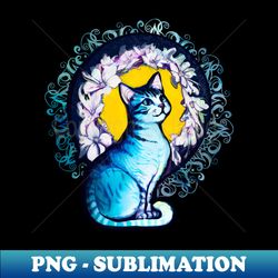 Holy Kitty Cat - High-Resolution PNG Sublimation File - Perfect for Personalization