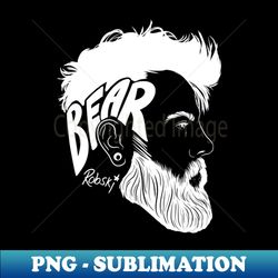 bear head - inverted - creative sublimation png download - revolutionize your designs
